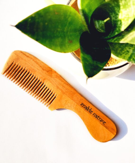 Neem Wood Handle Comb