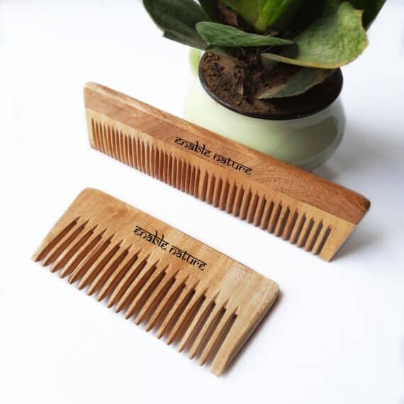 Wooden hair Comb for Family