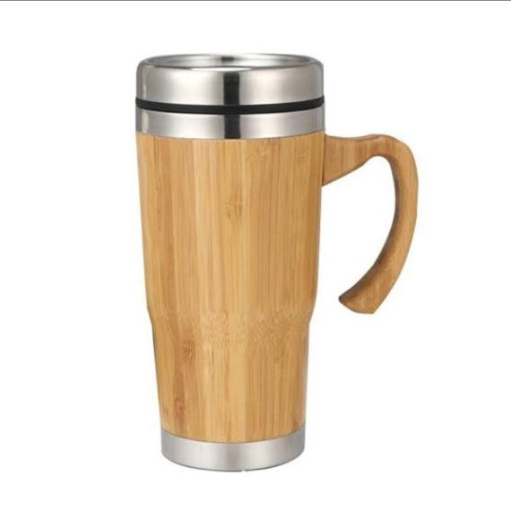 Bamboo Tumbler with Handle- 450ml